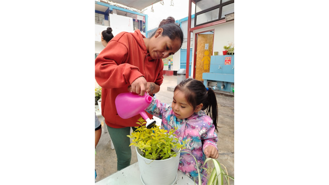 Esta encantadora actividad, enmarcada en el Programa Municipal de Educación, Cultura y Ciudadanía Ambiental, no solo enseñó a los más pequeños a cuidar sus propias plantas , sino que también sembró en ellos valores esenciales como la responsabilidad, la paciencia y el amor por la naturaleza .
Acompañados de sus padres y bajo la guía de su profesora, los niños aprendieron de forma práctica cómo cuidar su plantita, creando conciencia ambiental desde los primeros años de vida. ¡Toda la familia fue parte activa del taller!
Con iniciativas como esta, la Municipalidad de El Agustino reafirma su compromiso con una educación ambiental temprana, formando ciudadanos comprometidos con un futuro más verde, consciente y solidario .