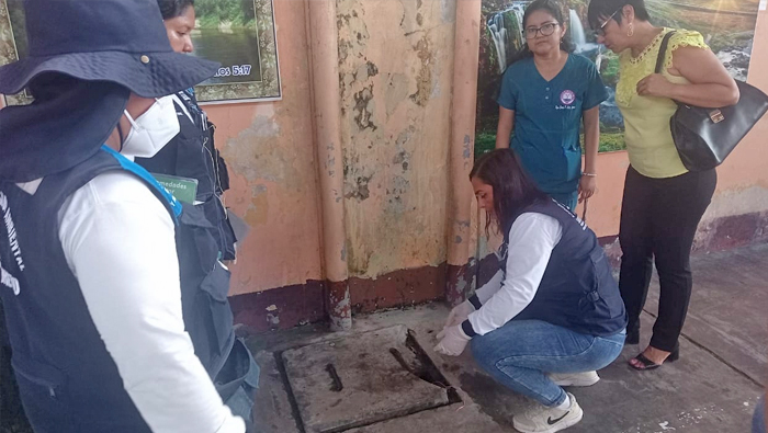 Supervisión de espacios que cumplan con las normas de lucha contra el dengue