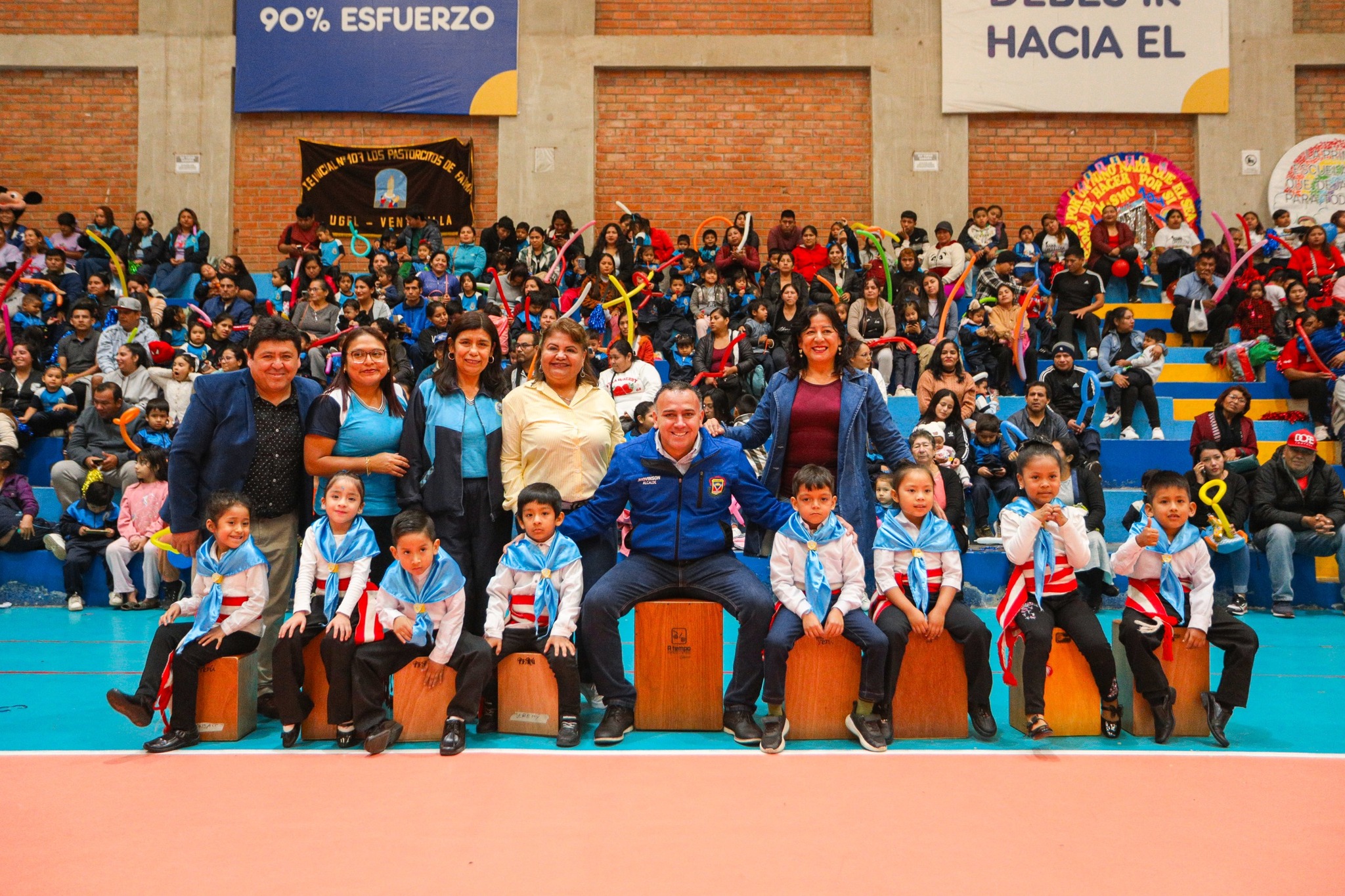 🎈 ¡Con alegría y compromiso celebramos la Semana de la Educación Inicial junto a nuestros PRONOEI! 👶📚