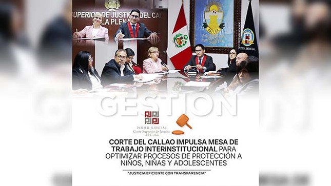 Corte Superior del Callao impulsa mesa de trabajo interinstitucional para optimizar procesos de protección niños, niñas y adolescentes