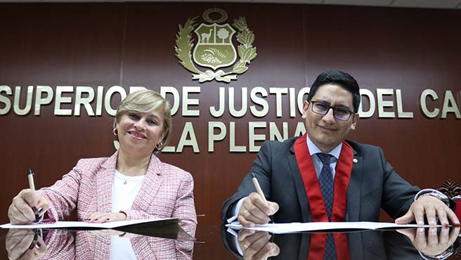Comisión de Acceso a la Justicia de la Corte Superior del Callao y Ministerio de la Mujer impulsan mesa de trabajo interinstitucional para optimizar procesos de protección niños, niñas y adolescentes