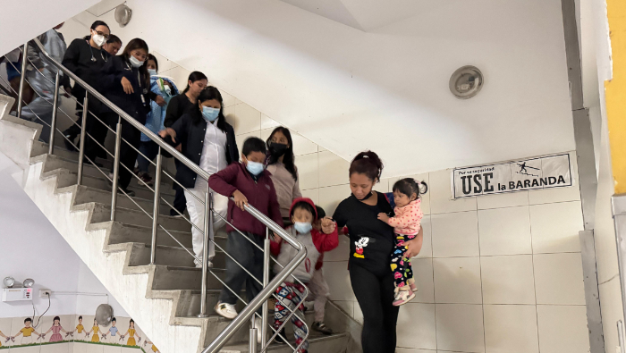 INSN: Trabajadores y pacientes participaron del primer Simulacro Nacional Multipeligro 2025