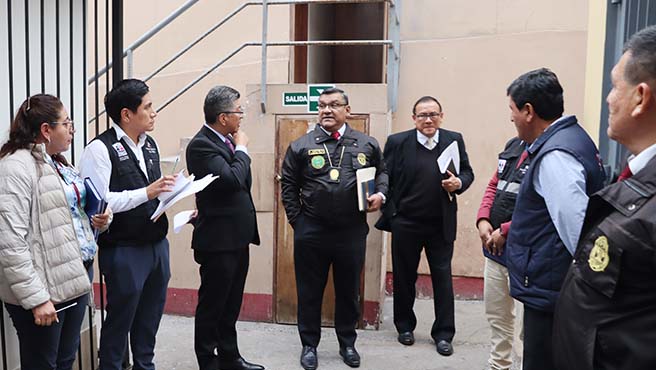 Autoridades del sistema de justicia del Callao trabajan coordinadamente para fortalecer la Unidad de Flagrancia Delictiva 