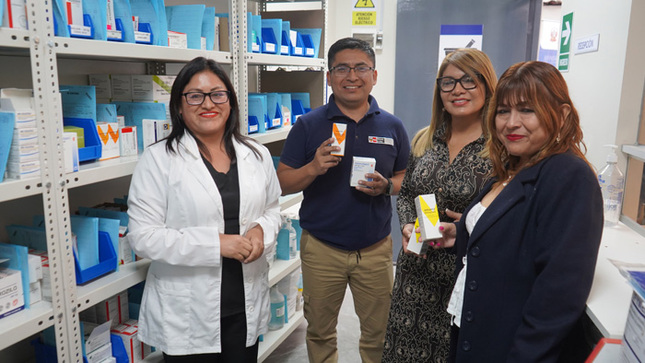 DIRIS Lima Sur inaugura nueva farmacia en el Centro de Salud Trébol Azul