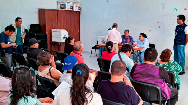 Elección de representantes de la sociedad civil antes el concejo de coordinación local de la provincia de San Martín. 