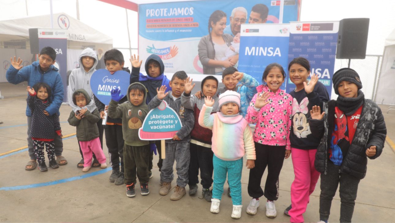Ministerio de Salud lanza campaña ‘Abrigamos Vidas’ para prevenir enfermedades por bajas temperaturas a nivel nacional