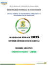 Vista preliminar de documento INFORME DE RENDICION DE CUENTAS -I 2025ww