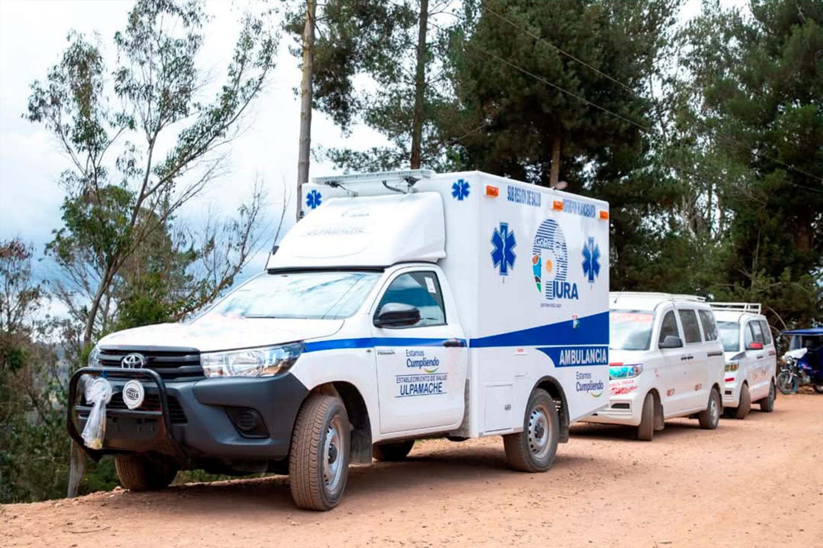 GORE pone operativas todas las ambulancias de establecimientos del Alto Piura para atender emergencias médicas y salvar vidas