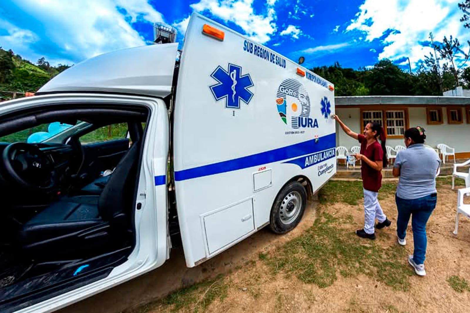 GORE pone operativas todas las ambulancias de establecimientos del Alto Piura para atender emergencias médicas y salvar vidas