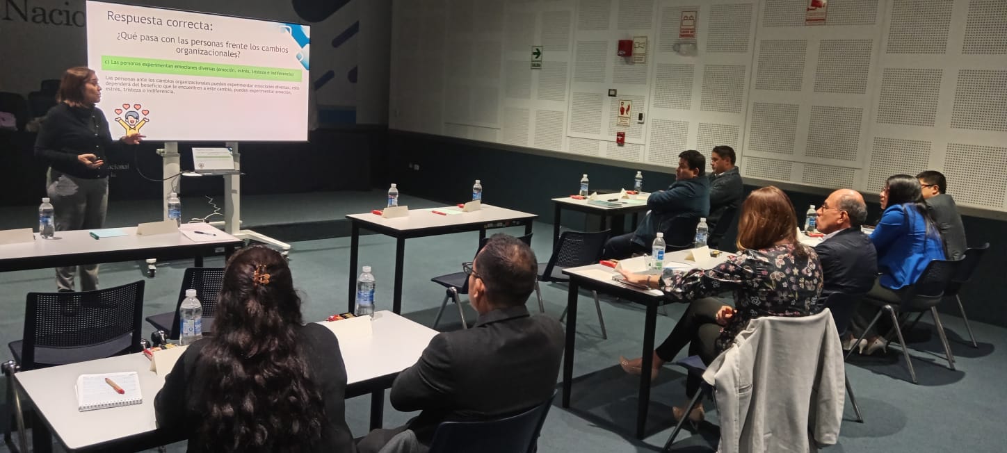 JNJ realizó taller de Gestión de Cambio