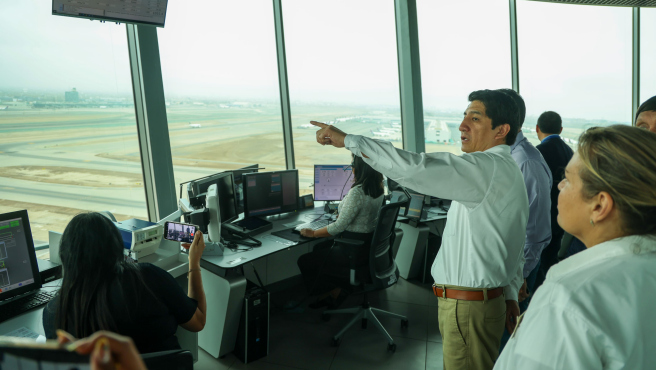MTC supervisó los primeros vuelos en el inicio de operaciones del nuevo aeropuerto Jorge Chávez