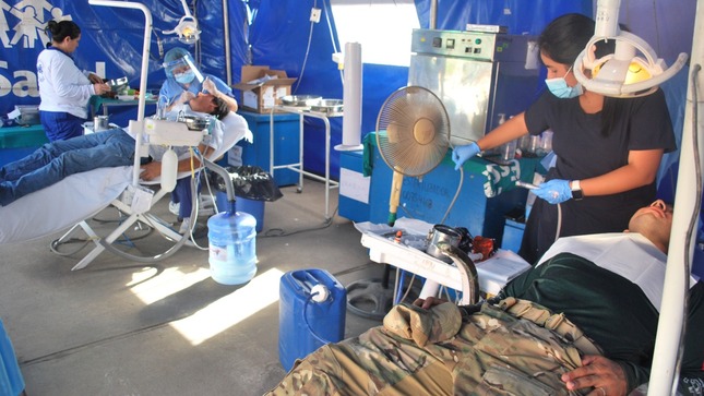 CAMPAÑA CÍVICA DEL COMANDO CONJUNTO BRINDA MÁS DE 19 MIL ATENCIONES EN SIVIA, AYACUCHO