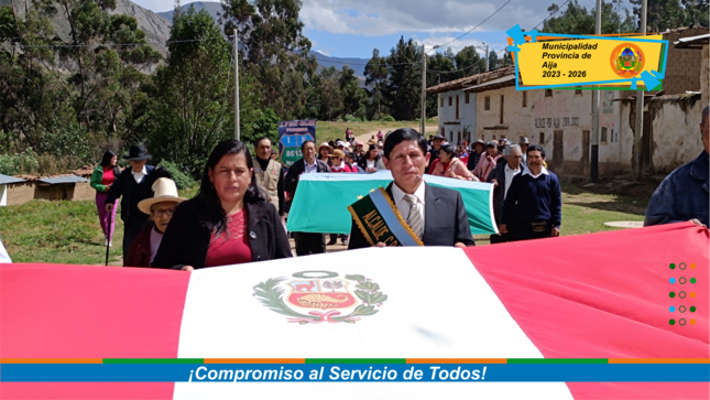 Aniversario del Centro Poblado de Mallqui celebró su XI aniversario de creación política