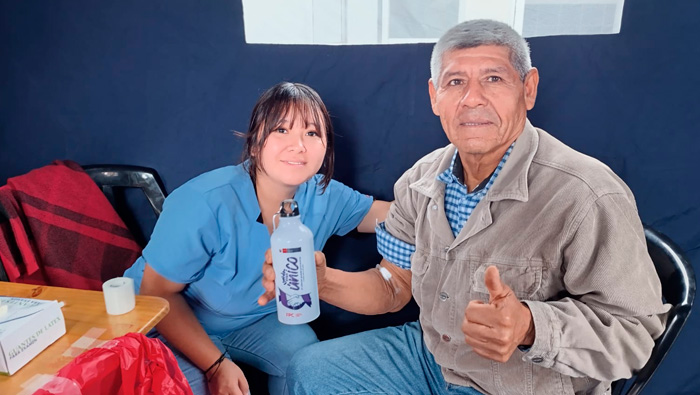 Más de 100 despistajes oncológicos se realizaron en el Centro de Salud Militar San Juan