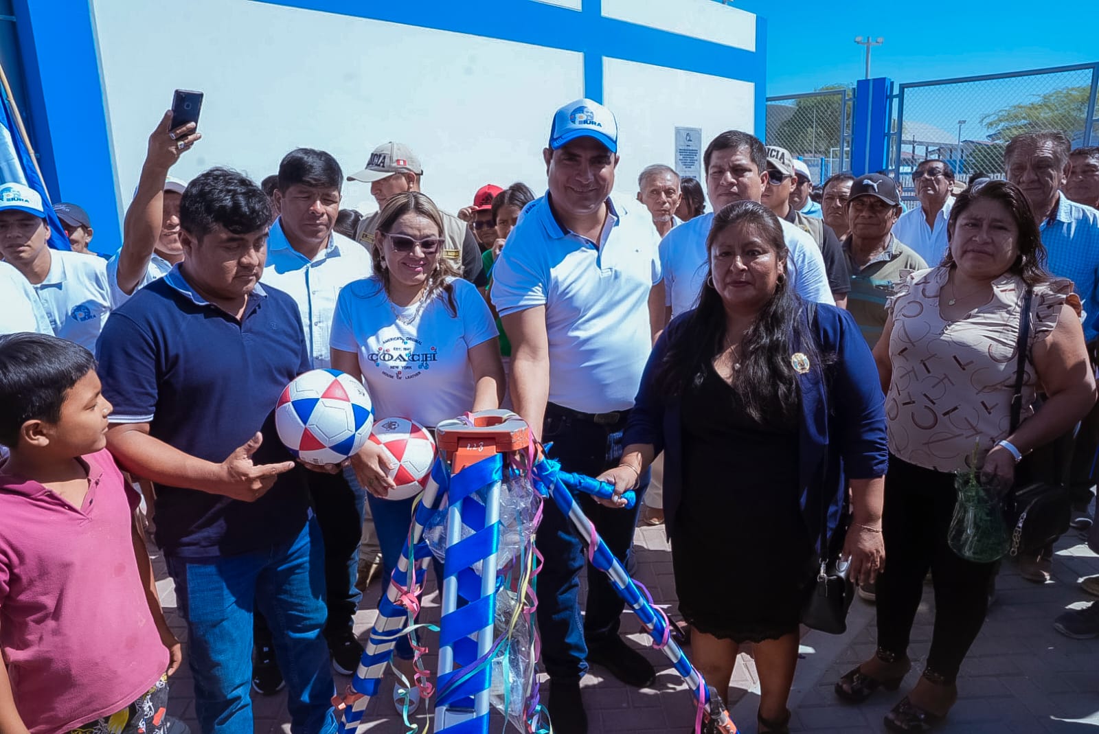 Gobernador inaugura polideportivo 19 de agosto en la unión para mejorar la integración social, el deporte y la seguridad ciudadana