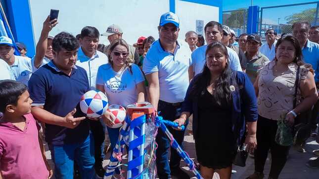 Gobernador inaugura polideportivo 19 de agosto en la unión para mejorar la integración social, el deporte y la seguridad ciudadana
