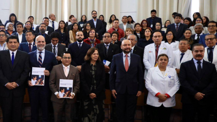 INSN participa de la entrega del informe sobre sistemas de salud en el Perú