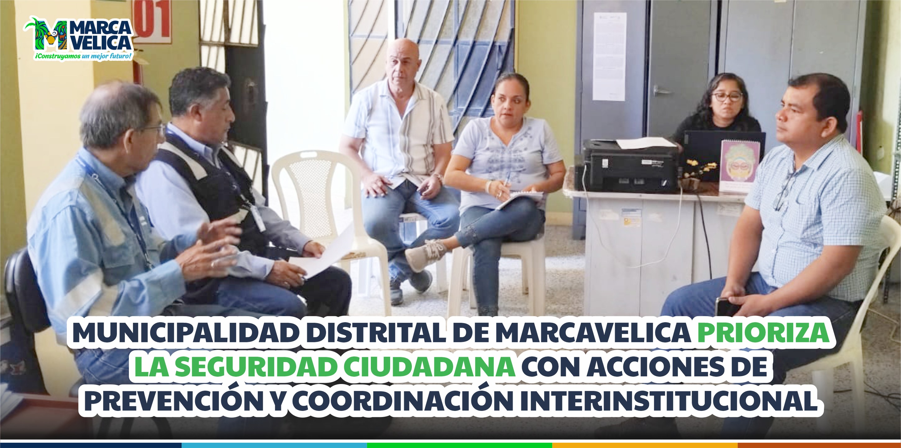 reunión para mejorar la seguridad con acciones de prevención y coordinación.