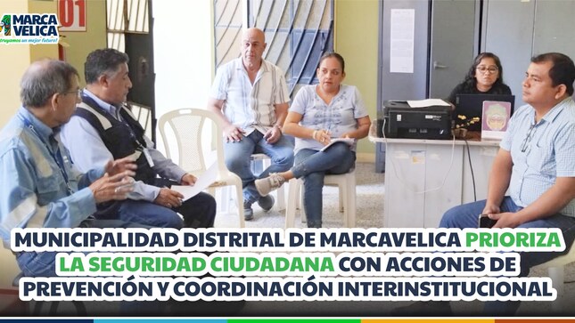 reunión para mejorar la seguridad con acciones de prevención y coordinación.