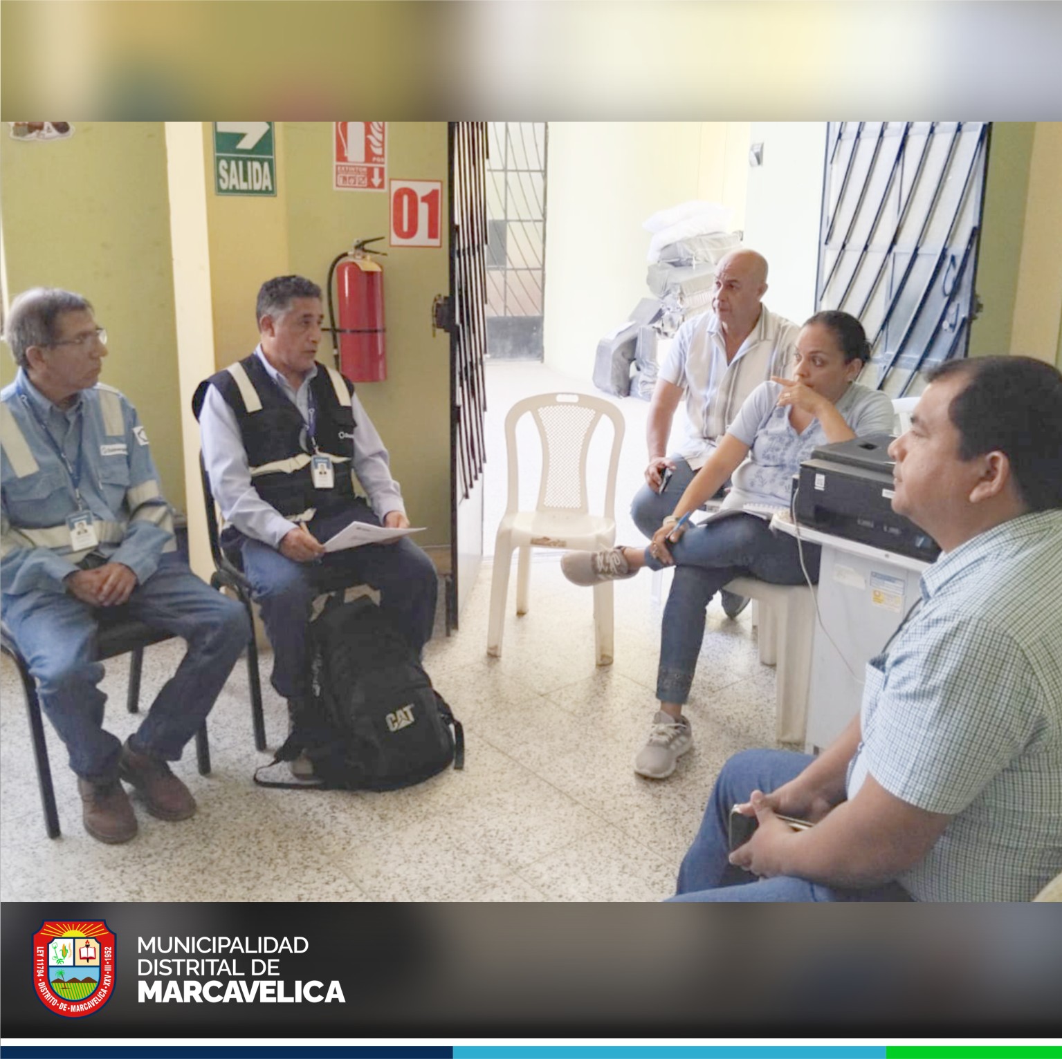 reunión para mejorar la seguridad con acciones de prevención y coordinación.