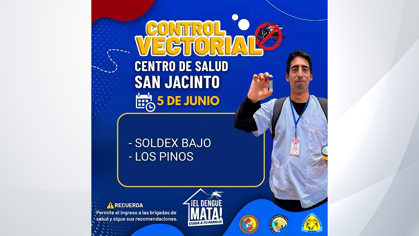 Campaรฑa de Control Larvario en San Jacinto