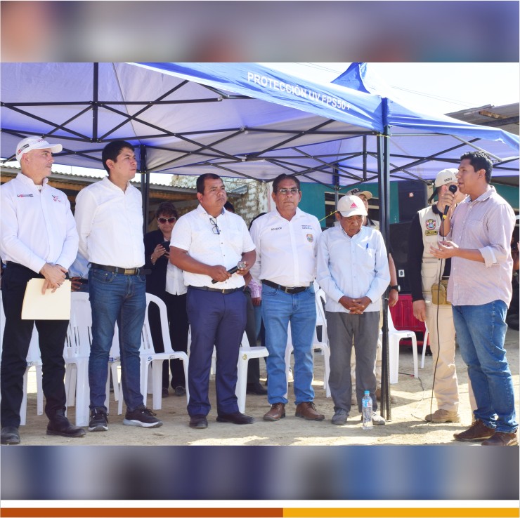 compromiso para priorizar la formalización de terrenos y el apoyo de proyectos