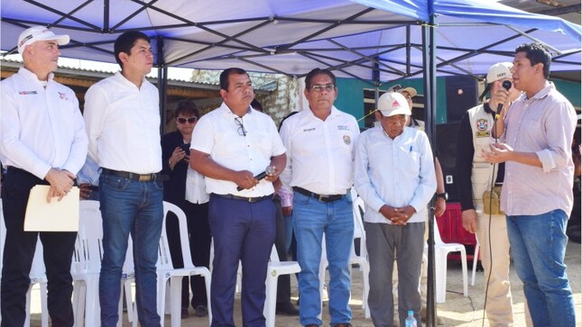 compromiso para priorizar la formalización de terrenos y el apoyo de proyectos