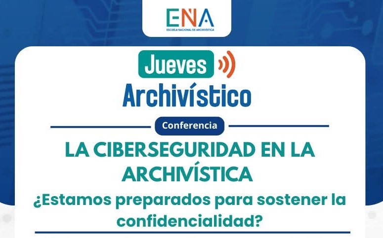 Afiche informativo sobre el jueves archivístico