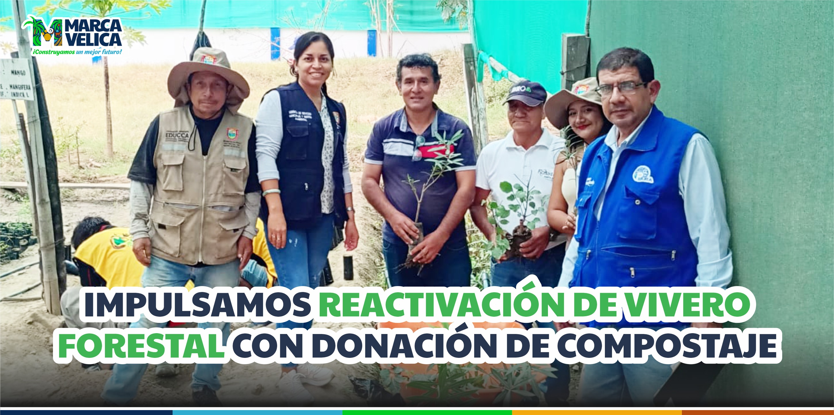 contribución para reactivación del vivero forestal