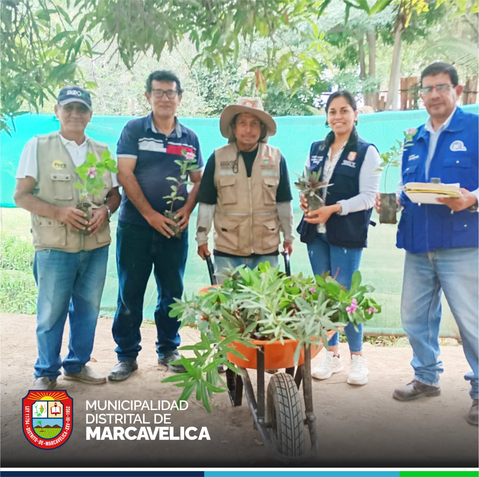 contribución para reactivación del vivero forestal