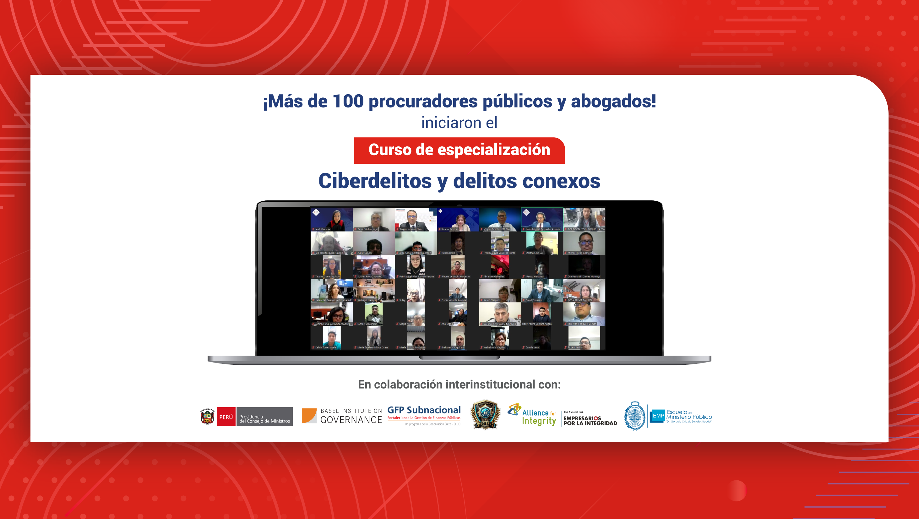 Procuraduría General del Estado impulsa formación especializada para enfrentar ciberdelitos