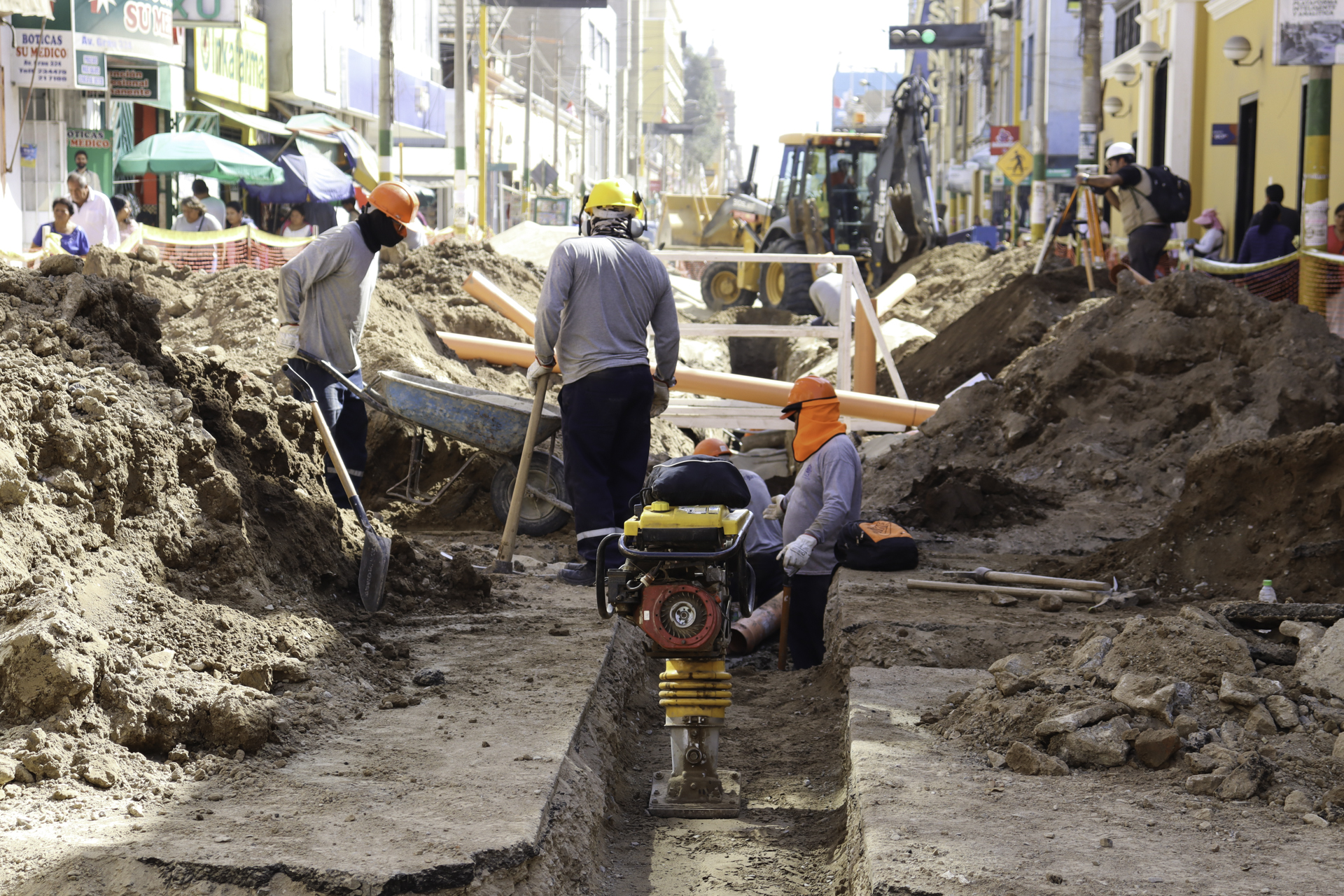 Parcona: Iniciarán obras de renovación de redes de alcantarillado con transferencia del OTASS superior a S/ 2 millones