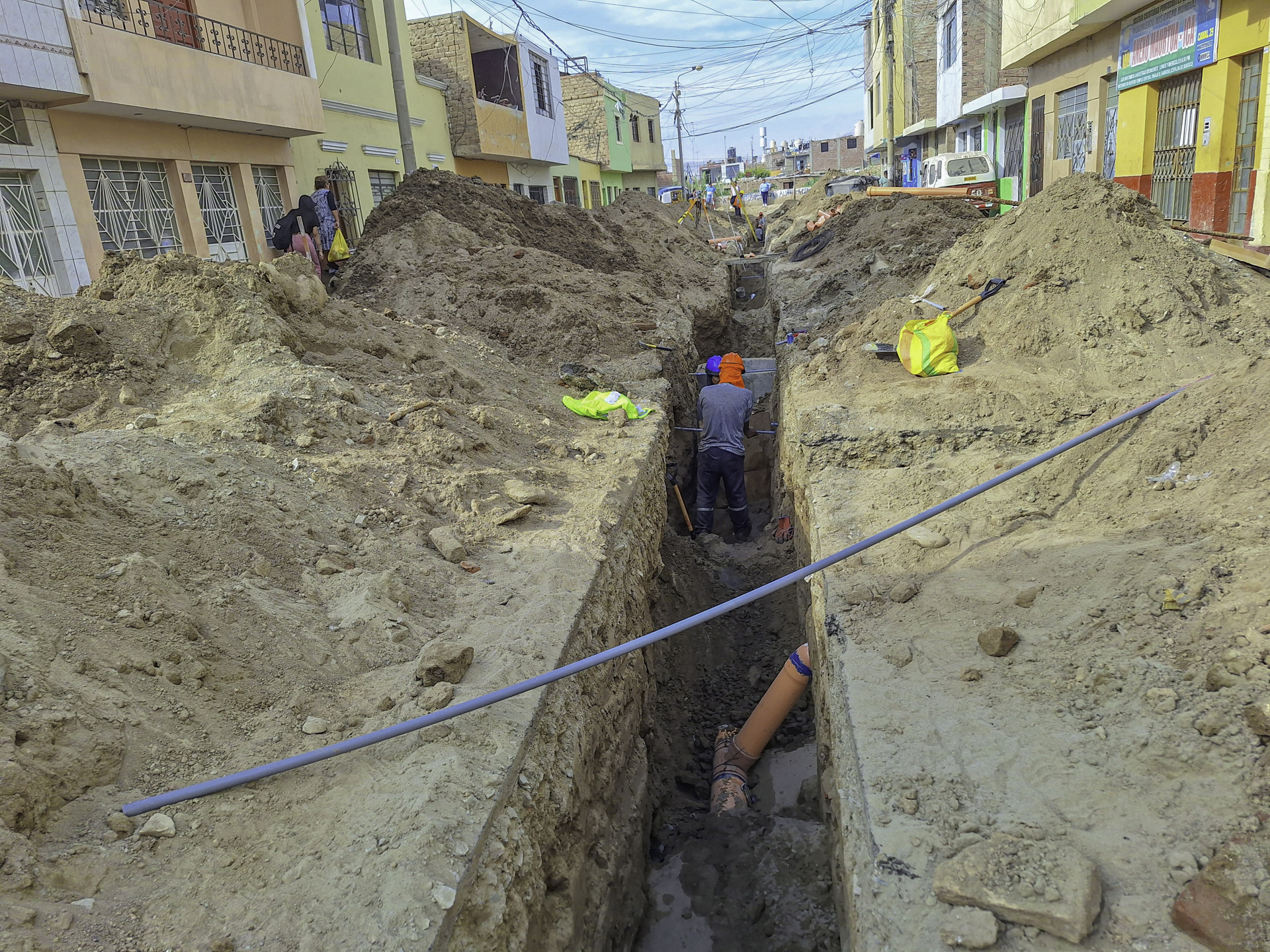 Parcona: Iniciarán obras de renovación de redes de alcantarillado con transferencia del OTASS superior a S/ 2 millones