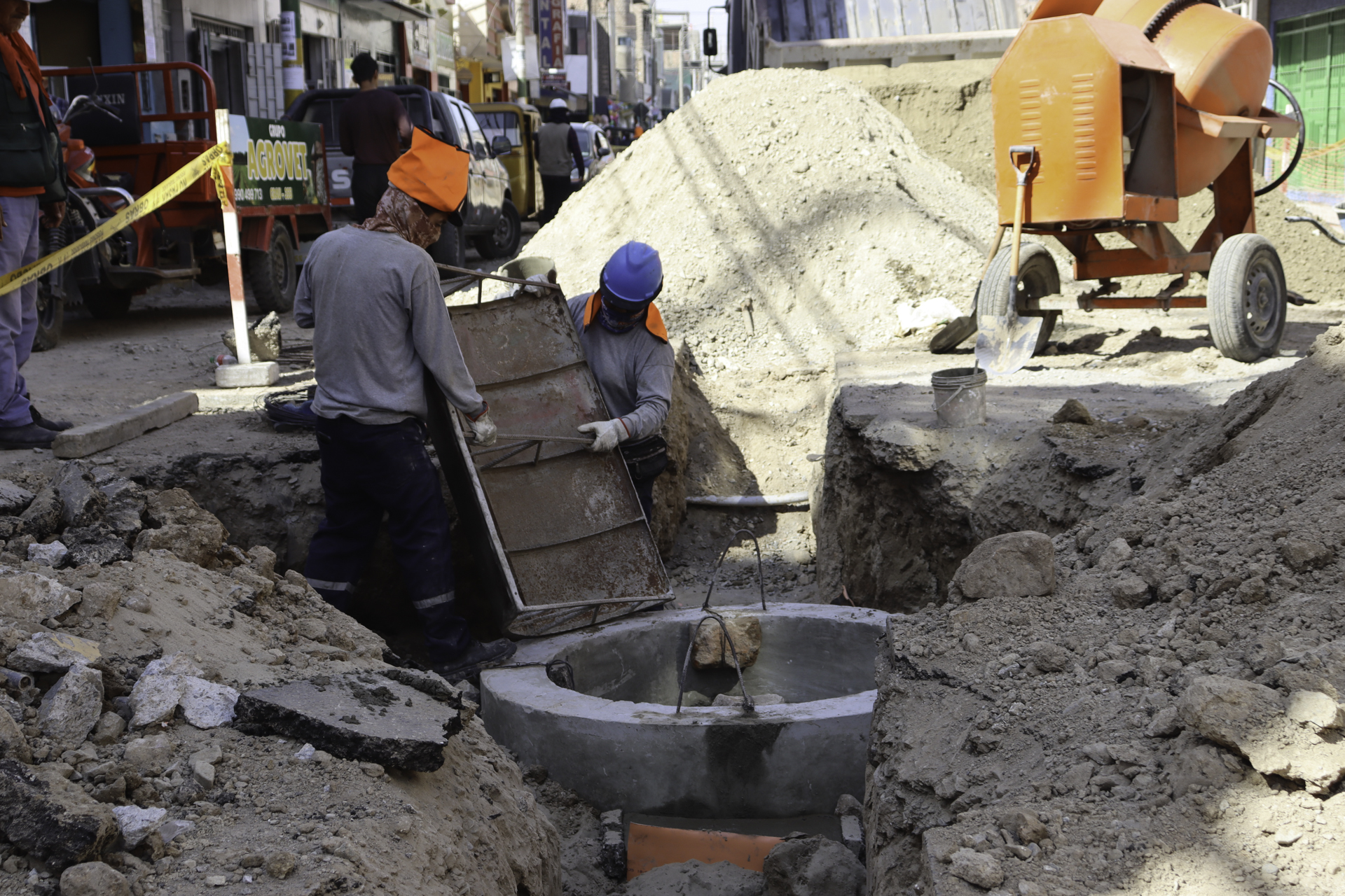 Parcona: Iniciarán obras de renovación de redes de alcantarillado con transferencia del OTASS superior a S/ 2 millones