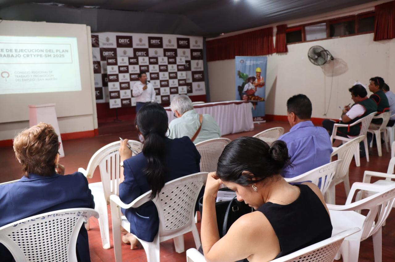 Realizan II Sesión Extraordinaria del Consejo Regional de Trabajo y Promoción del Empleo