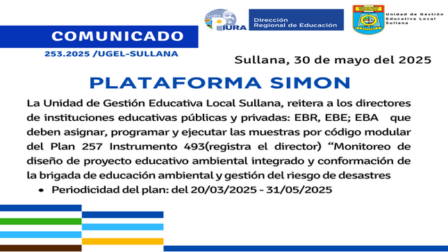 Comunicado N°253-2025