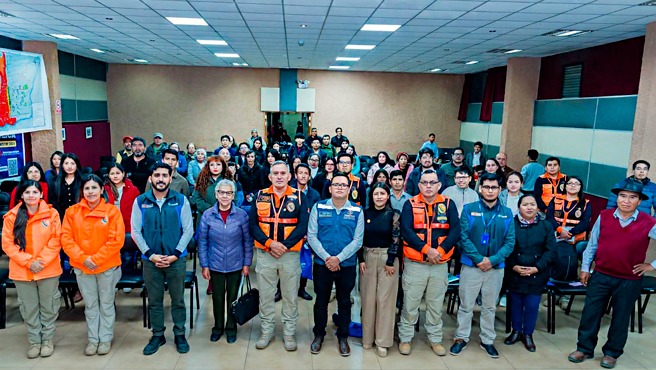 Destacamos la importancia de la prevención en foro sobre gestión del riesgo en Huaraz