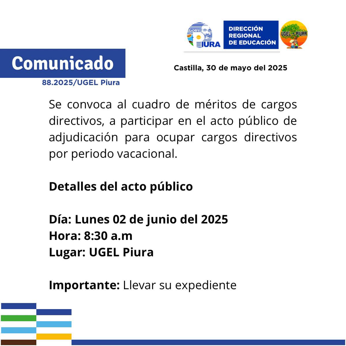 comunicado