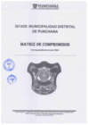Vista preliminar de documento MATRIZ DE COMPROMISOS MUNICIPALIDAD DISTRITAL DE PUNCHUNA