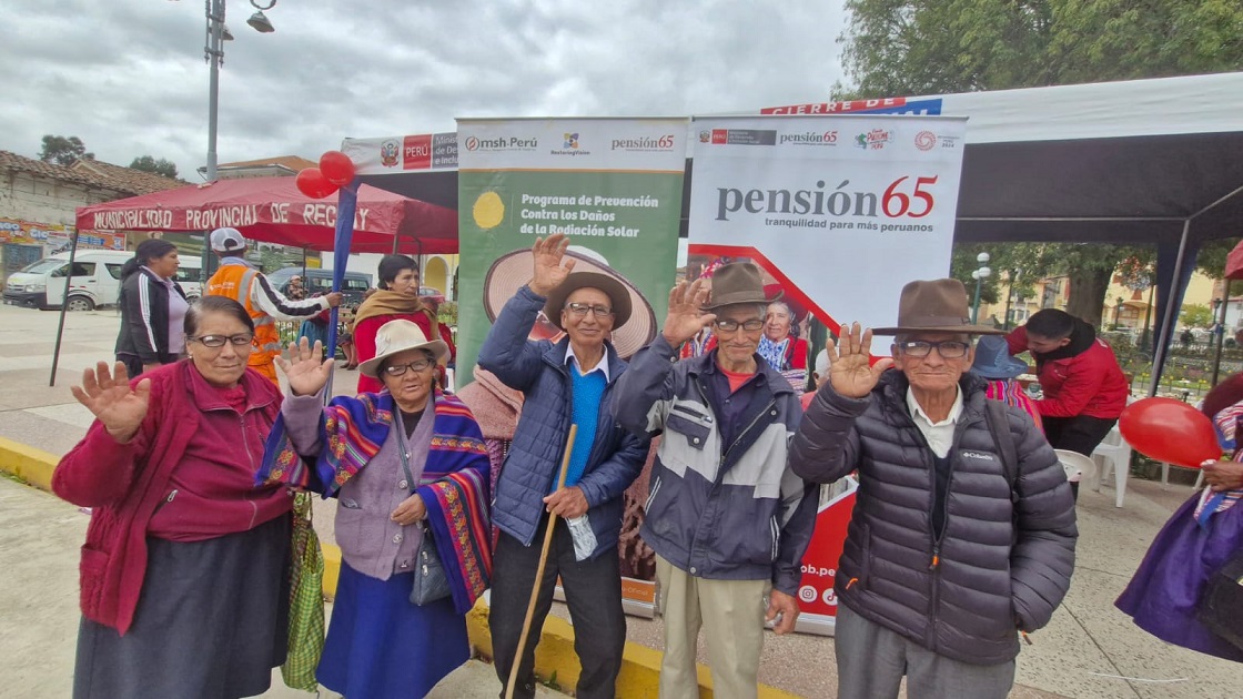 Pensión 65: Cajamarca tiene la mayor cantidad de usuarios que iniciaron el cobro de la subvención de S/350