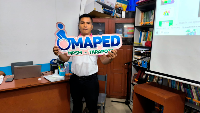 OMAPED viene articulando con la UGEL San MartΓn.
