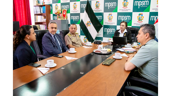 Visita internacional en la provincia.