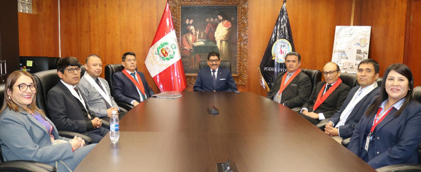 Presidente de la AMAG realizó sesión descentralizada en Tacna