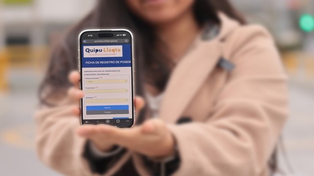 El moderno sistema en línea permitirá a la población registrar su asentamiento humano o centro poblado en la base de datos de COFOPRI.