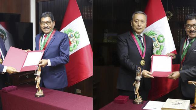 Juramentan nuevos Consejeros de la Academia de la Magistratura