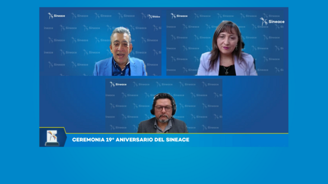 Sineace conmemora 19 años y promueve la mejora continua con una agenda académica