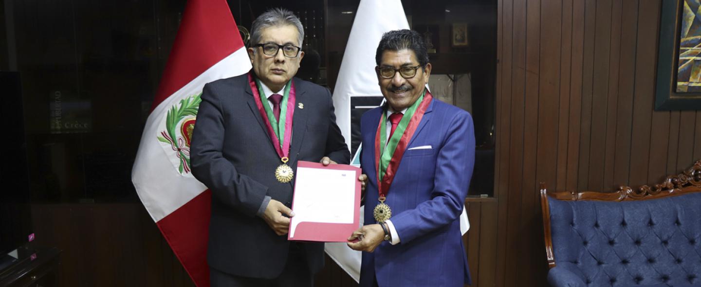 Juramenta nuevo Consejero de la Academia de la Magistratura