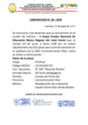 Vista preliminar de documento Comunicado 28 Contrato docente EBR-Inicial