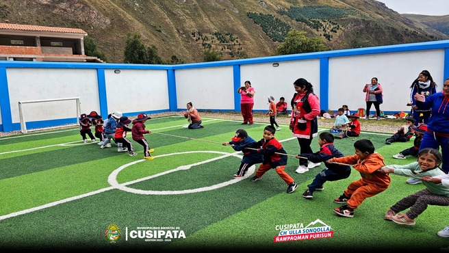 Jugar tambiรฉn es un derecho, Cusipata celebro con alegrรญa el dรญa Internacional del Juego