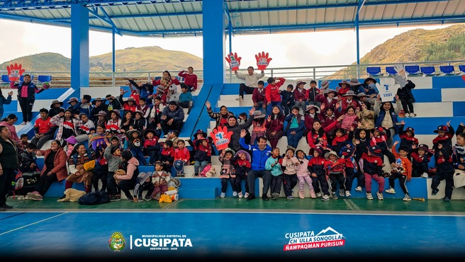 Jugar tambiรฉn es un derecho, Cusipata celebro con alegrรญa el dรญa Internacional del Juego